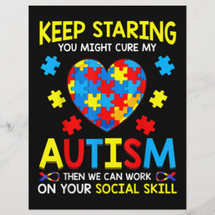 Behålla som gör att du kan bota min autism reklamblad