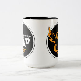 Behålla som kommer upp Två-Tonad mugg