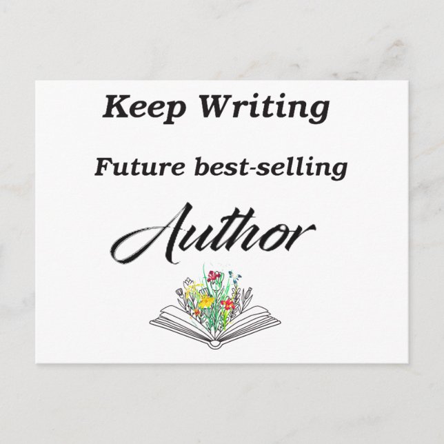 Behålla som skriver framtida säljfrämjande åtgärde helg vykort (Framsida)