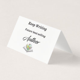 Behålla som skriver framtida säljfrämjande åtgärde kort