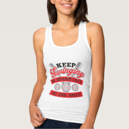 Behålla som växlar min Catcher ser ut som Coolan b Linne Med Racerback