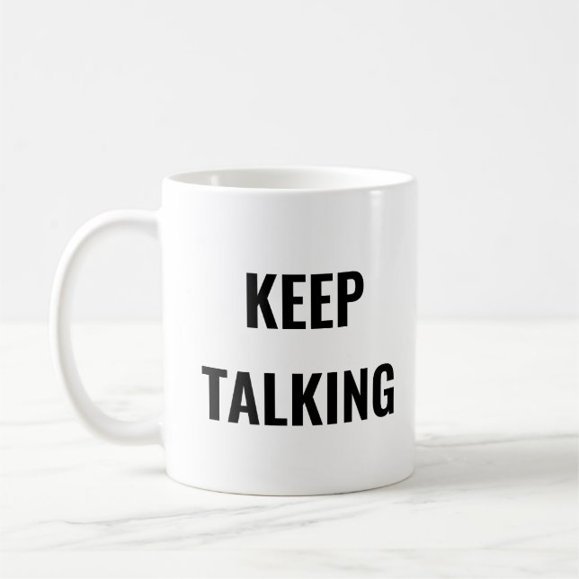 BEHÅLLA TACK KAFFEMUGG (Vänster)