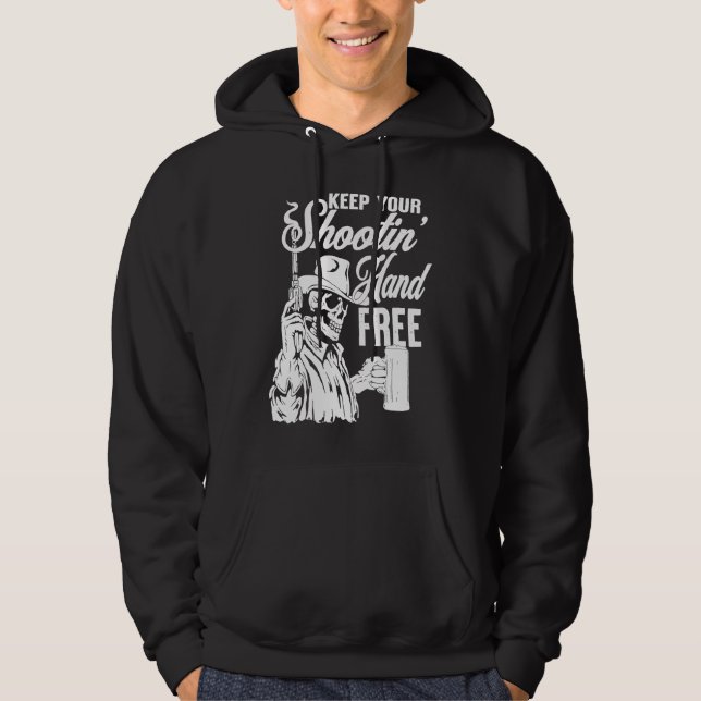 Behålla tagningshjälpen gratis hoodie (Framsida)