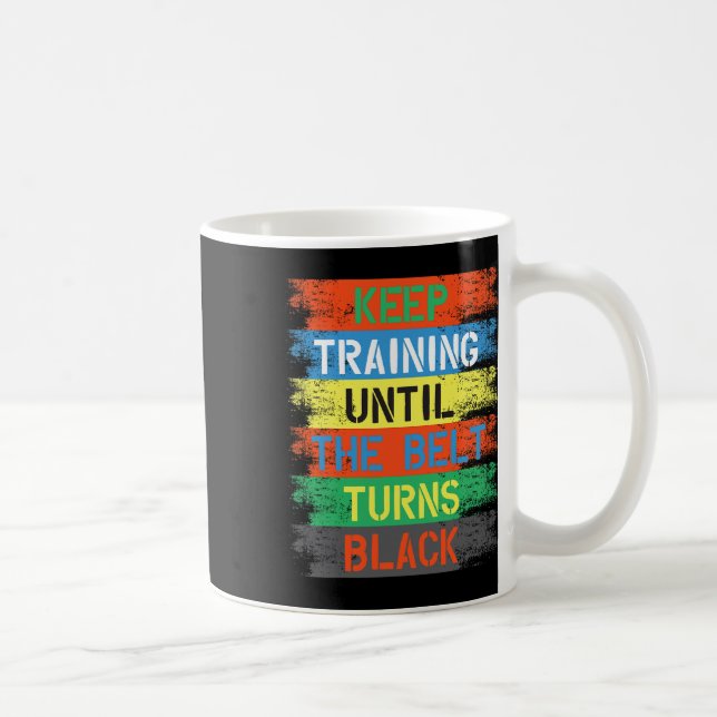 Behålla tills Bälte blir svart Kaffemugg (Höger)