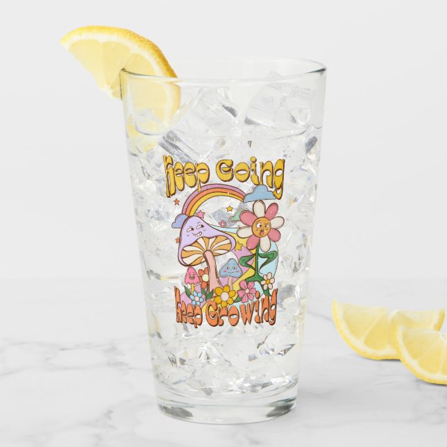 Behålla, tillväxt av Behållor | Mushroom & Blommig Glaskopp (Framsida Ice)