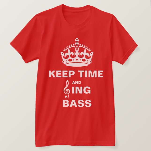 Behålla Time Tee Shirt (Design framsida)