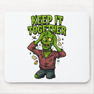 Behålla Together - Lubbig Zombie Pun Sarcastic Musmatta