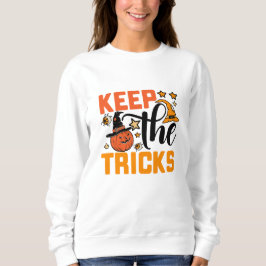 Behålla Tricks Halloween T Shirt