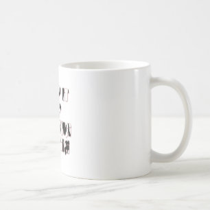 Behålla upp/Hakuna Matata Art-utskrift Kaffemugg