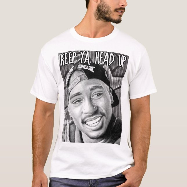 Behålla upp huvudet t shirt (Framsida)