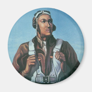 Behålla Us Flies ~ Tuskeege Airman Magnet