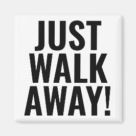 Behålla ut från RefrIgerator Magnet