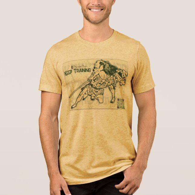 BEHÅLLA UTBILDNING QR Shirt T Shirt (Framsida)