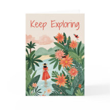 Behålla Utforska tropisk målning av kvinnor