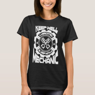 Behålla väl smörjt viloläge med mekanisk t shirt