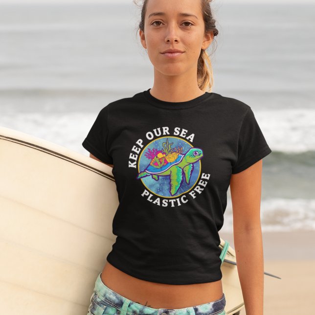 Behålla Vår kostnadsfria havsmiljöpartist T Shirt (Skapare uppladdad)