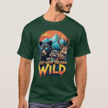 Behålla Väster Virginia Vild T-shirt