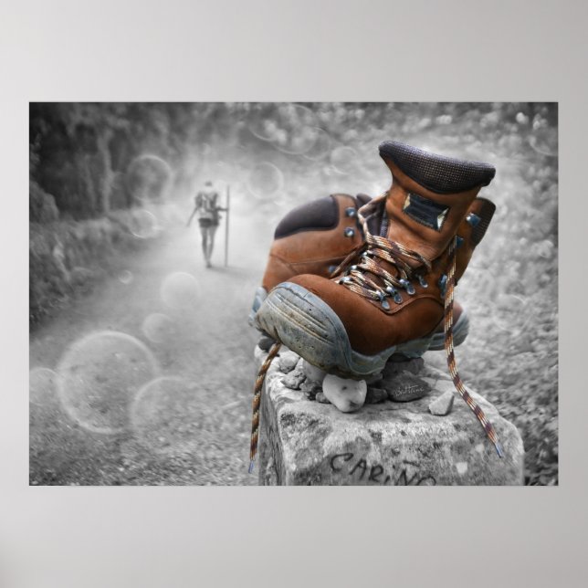 Behålla Walking Poster (Framsidan)