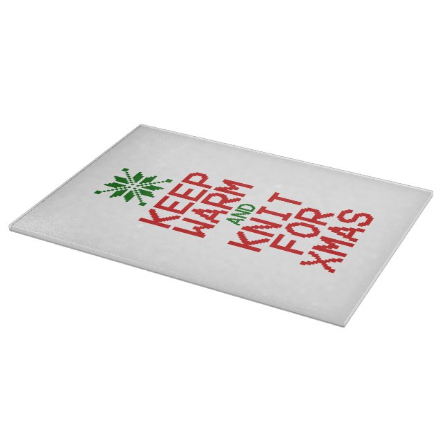 Behålla Warm och Sticka för Julafton (Hörn)