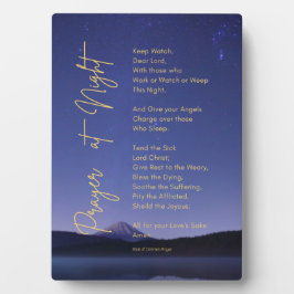 Behålla Watch Night Prayer med Easel