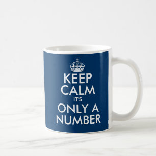 Behållalugn är det endast en 45th födelsedagmug kaffemugg