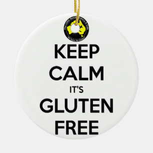 Behållalugn är det fri Gluten Julgransprydnad Keramik