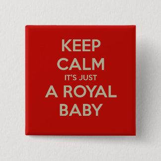 Behållalugn är det precis en kunglig bebis knapp