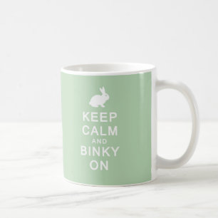 Behållalugn & Binky på muggen Kaffemugg