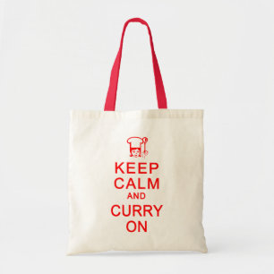 BEHÅLLALUGN & CURRY hänger lös PÅ - välj stil Tygkasse