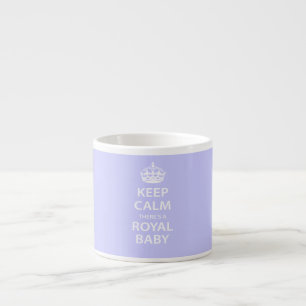 Behållalugn där är en kunglig baby espressomugg