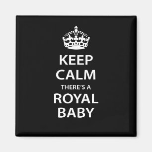 Behållalugn där är en kunglig baby magnet