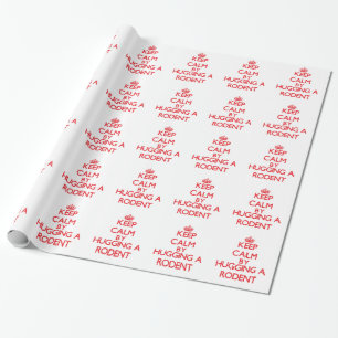 Behållalugn, genom att krama en Rodent Presentpapper