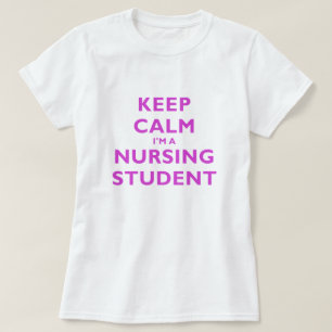 Behållalugn Im en sjukvårdstudent T-shirt