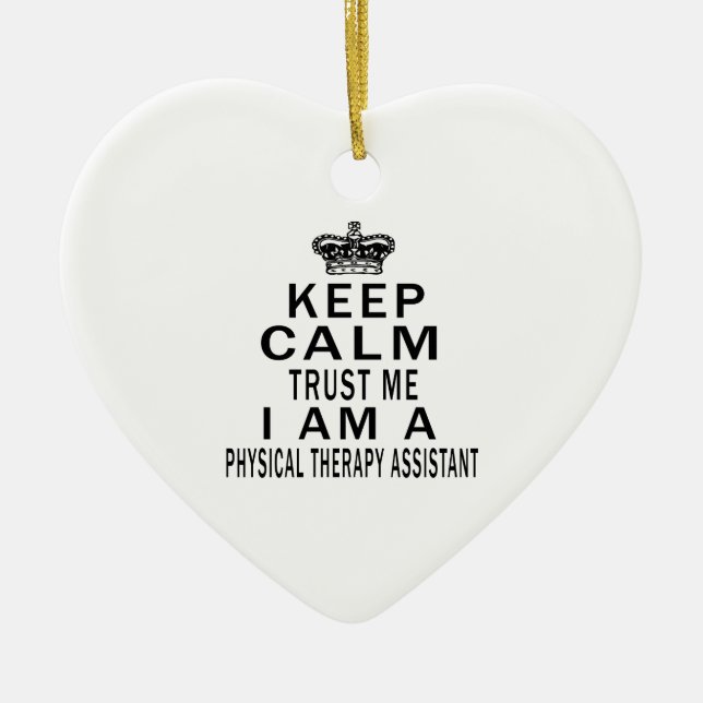 Behållalugn litar på mig I-förmiddagen en Julgransprydnad Keramik (Framsidan)