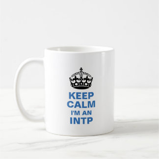 Behållalugn mig förmiddag En INTP Kaffemugg