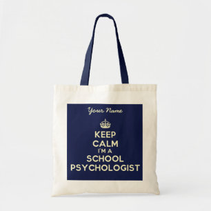 Behållalugn mig förmiddag en skolapsykologtoto tygkasse