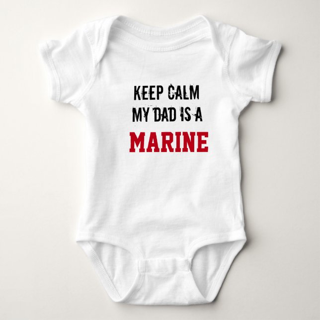 Behållalugn min pappa är en FLOTTA T-shirt (Framsida)