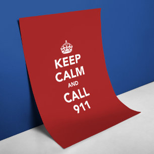 Behållalugn och appell 911 poster