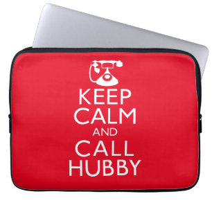 Behållalugn- och appellHubby Laptop Sleeve
