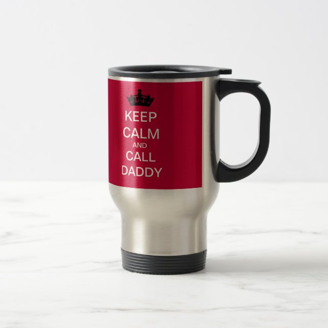 BEHÅLLALUGN och appellpappan stålsätter travel mug Resemugg (Höger)