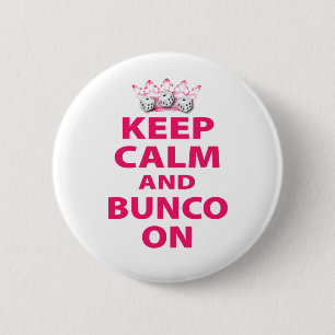 Behållalugn och Bunco på design Knapp