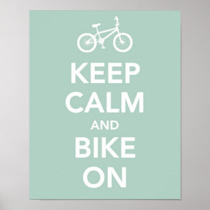 Behållalugn och cykel på poster