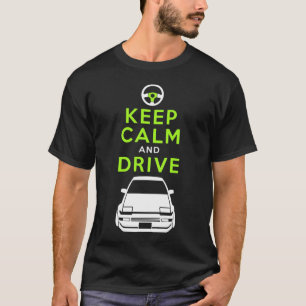 Behållalugn och drev - AE86- /version4 Tee Shirt