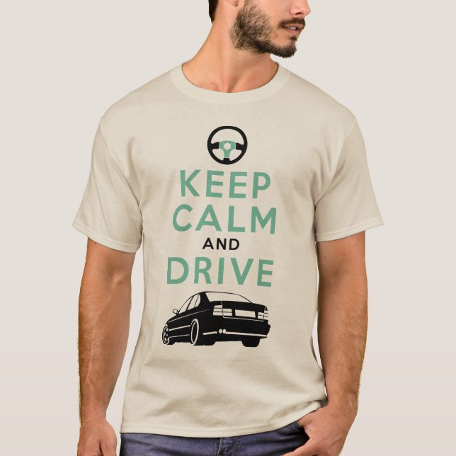 Behållalugn och drev - M5- /version4 Tee Shirt (Framsida)