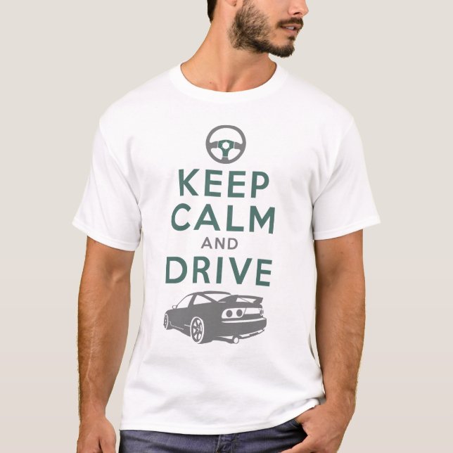 Behållalugn och drev - S13- /version3 Tee (Framsida)