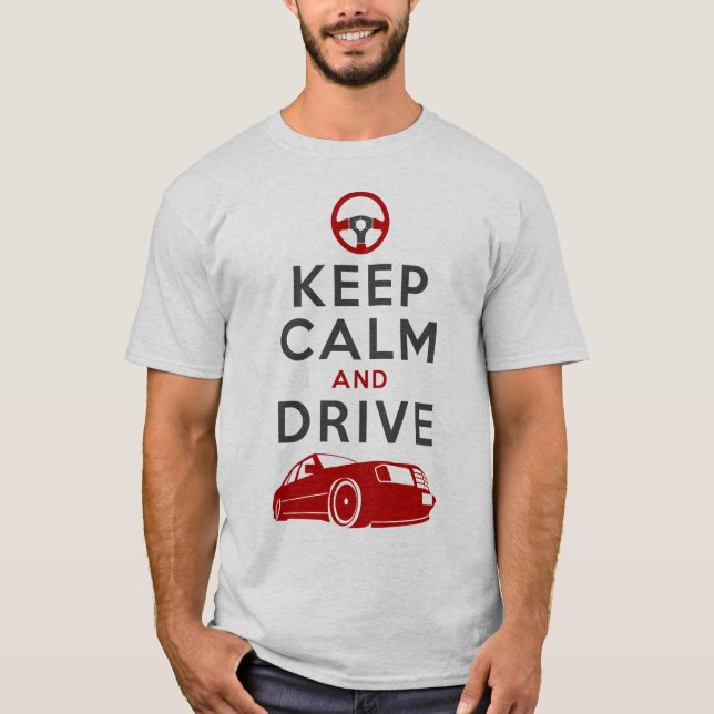 Behållalugn och drev - W124- T Shirt (Framsida)