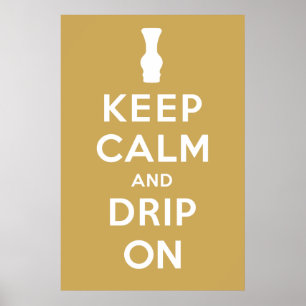 Behållalugn och droppande på poster