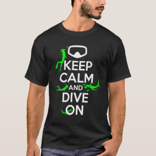 Behållalugn och dyk på tee shirt