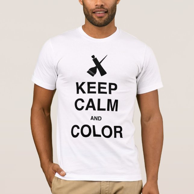 BEHÅLLALUGN OCH FÄRG! TEE SHIRT (Framsida)