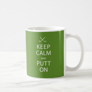 Behållalugn och Golfmugg för Putt på - Kaffemugg